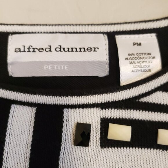 Alfred Dunner Petite sweater top PM NWT - Picture 8 of 10